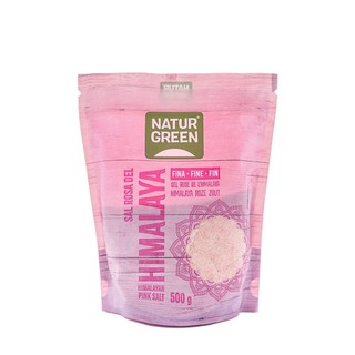 Muối hồng Himalaya NaturGreen nhập nguyên túi