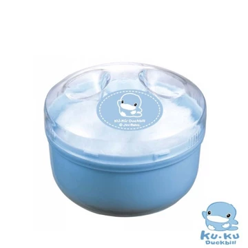 HỘP ĐỰNG PHẤN RÔM KÈM BÔNG PHẤN KU5304 Ku5316