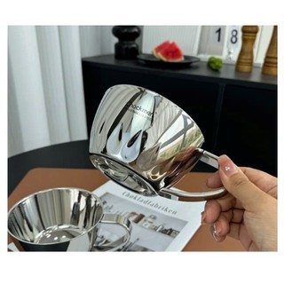 Tô có quai Chockmen [415] 400ml inox 316 2 lớp cách nhiệt tốt, bát có quai C415