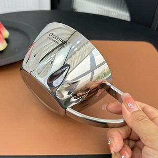 Tô có quai Chockmen [415] 400ml inox 316 2 lớp cách nhiệt tốt, bát có quai C415