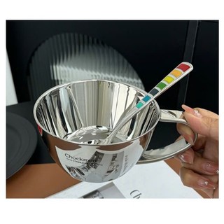 Tô có quai Chockmen [415] 400ml inox 316 2 lớp cách nhiệt tốt, bát có quai C415