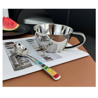 Tô có quai Chockmen [415] 400ml inox 316 2 lớp cách nhiệt tốt, bát có quai C415