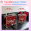 Hộp Nhựa Valy Mica Cắm Hoa - Hộp Cốp Mica Đựng Quà Tết Hộp Quà Tặng Hộp Đựng Set Quà Tết Quai Trúc