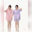 Set Đồ Ngủ Nữ, Bộ Pyjama Kẻ Caro Nhiều Màu Phong Cách Hàn Quốc Chất Xốp Mịn Mát