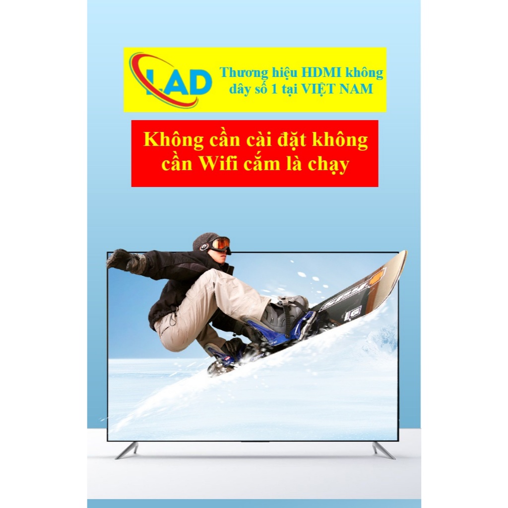 HDMI không dây 50m (MHB) cắm vào là chạy 1TX to 4RX .