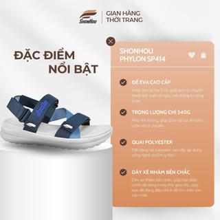 Dép Sandal SHONHOU ST414 Nam Nữ Đế Cao 4cm, Siêu Nhẹ, Quai Bền, Dây Xé Chắc Chắn