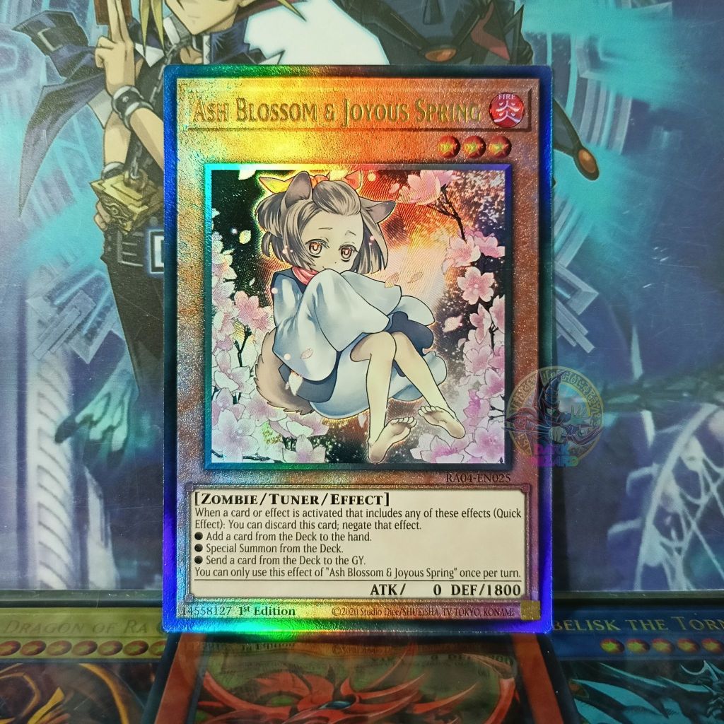 Ash Blossom & Joyous Spring (Alternate Art) – RA04-EN025 – Prismatic ...