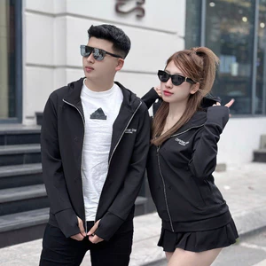 Áo Chống Nắng Nam Nữ ICON Phối CHữ Trước Ngực Chống Tia UV Tốt Thấm Hút Mồ Hôi - Áo Chống Nắng Hót Trénd