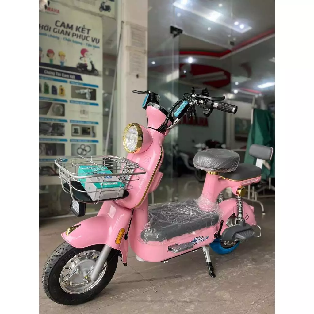 Xe Đạp Điện Cao Cấp MoKa NiceShine - 2026, Mẫu Xe Đạp Điện Cho Học Sinh Và Mọi Lứa Tuổi, Lắp bình ác quy  + Sạc
