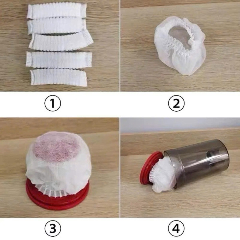 Set 100 túi lưới lọc bụi cho máy hút bụi cầm tay