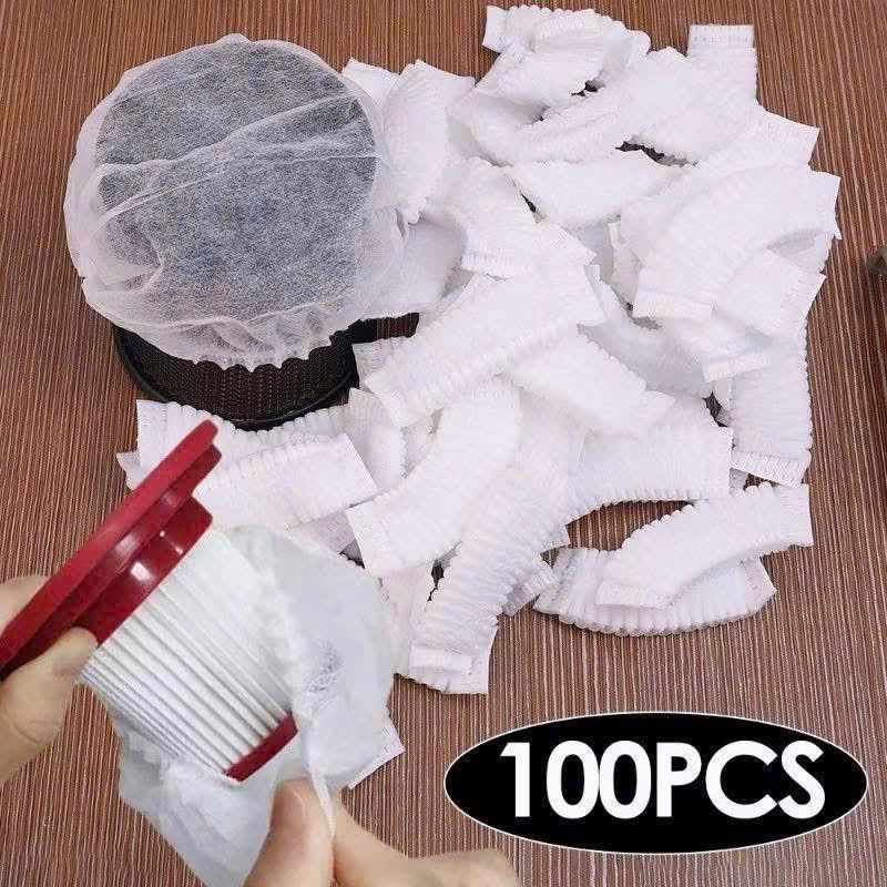 Set 100 túi lưới lọc bụi cho máy hút bụi cầm tay