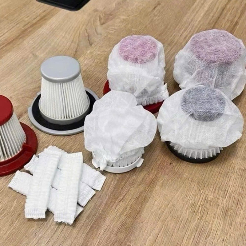 Set 100 túi lưới lọc bụi cho máy hút bụi cầm tay