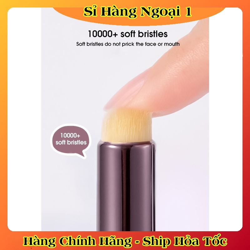 Cọ Tán Son Môi Đầu Tròn Siêu Mịn, Cọ Trang Điểm Giúp Tán Son Không Lem, Khó Trôi, Che khuyết điểm