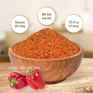 Bột ớt ngọt Paprika 100g, ớt cựa gà Paprika không cay, màu đỏ tự nhiên dùng làm khô bò, kim chi