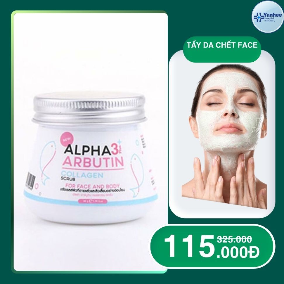 Tẩy tế bào chết Alpha Arbutin Precious Skin 75G hiệu quả, an toàn không bào mòn da