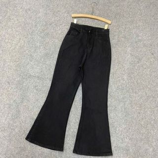 Quần jean bigsize nữ ống loe quốc dân,cạp cao tôn dáng basic dễ phôi đồ vải dày dặn, co giãn thoải mái - Q545