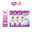 Combo 3 tã dán Bobby S80/M76/L68/XL62/XXL56 mới- Lõi nén cotton-soft 3mm