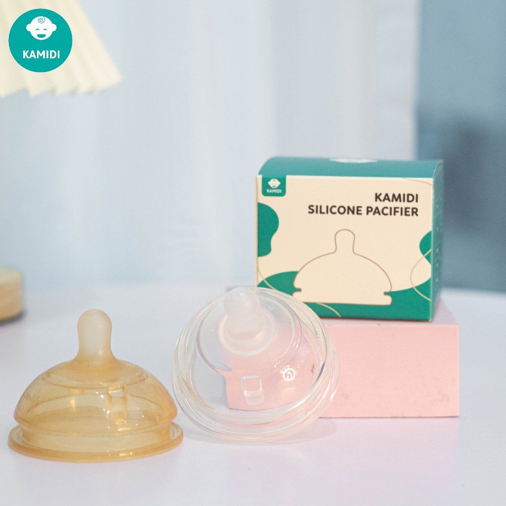 Núm Ti Thay Thế Bình Sữa Kamidi Gen 1 Chất Liệu Silicone