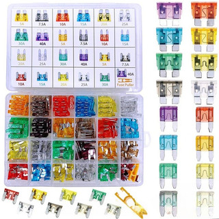Hộp Cầu Chì Ô Tô, Xe Máy 272 Chiếc Các Loại Từ 2A Đến 40A – Tặng Gắp Nhựa Rút Cầu Chì