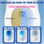 Viên Thả Bồn Cầu 2in1 Công Nghệ Kép Làm Sạch Bồn Cầu Tẩy Mảng Bám, Hương Thơm Dịu Nhẹ Khử Mùi Hôi