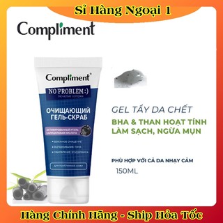 Tẩy da chết Compliment No Problem với BHA giúp da láng mịn, giảm mụn, mờ thâm 80ml/ 150ml của Nga