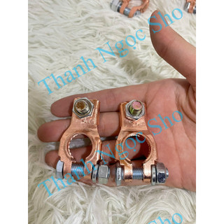 Đầu bọp, đầu bọc cọc bình ắc quy đồng đỏ hàng loại đẹp