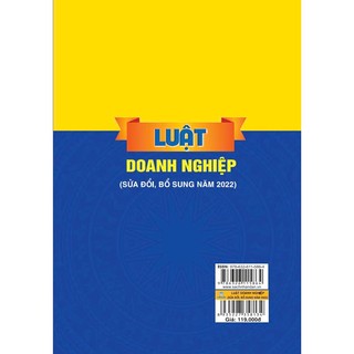 Sách - Luật doanh nghiệp ( Sửa đổi, bổ sung năm 2022)  - ndbooks