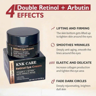 Kem Mắt - Retinol Eye Cream, Dưỡng Vùng Da Mắt “Giúp Giảm Bọng Mắt, Giảm Thâm Quần Mắt, Giảm Nếp nhăn và Nếp Chân Chim