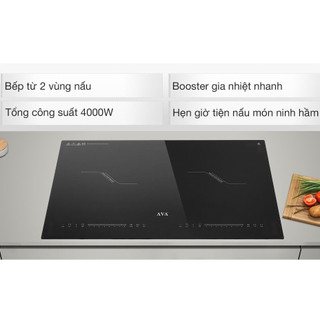 Sale-Bếp từ đôi lắp âm AVA LY-DS3S chính hãng 100% trưng bày mới 99% Bảo hành 12 tháng
