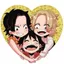 Mô hình standee ONE PIECE ver BABY in hình Đảo hải tặc anime chibi mica trong acrylic quà tặng dễ thương