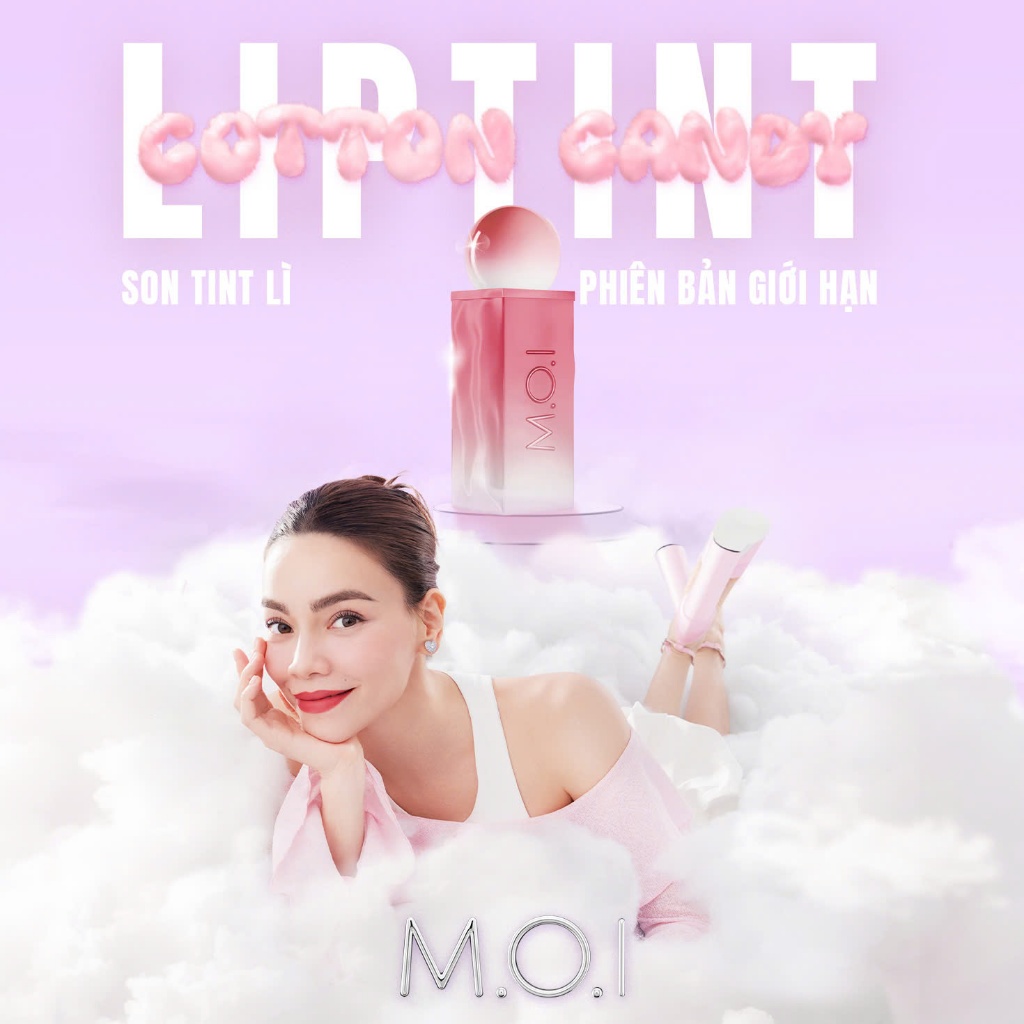 Ảnh Bộ 6 màu Son tint MOI Cotton Candy - Son Kẹo Nhẹ Như Bông - Matte Lasting Lip Tint 1