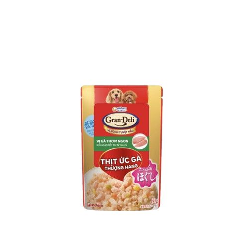 Ảnh [PET GIFT] Combo 2 Thức ăn ướt cho chó dạng thạch Gran Deli 80g/gói 2