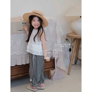 [B&G] Sét bộ thô cotton mềm hàn quốc cho bé gái từ 12-42kg (2-12 tuổi)