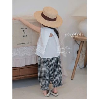 [B&G] Sét bộ thô cotton mềm hàn quốc cho bé gái từ 12-42kg (2-12 tuổi)