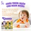 Combo 5 Dầu Ăn Dặm Cho Bé NutriAZ 100ML Gồm Cá Hồi,Oliu Sachi,Chiên Xào Giúp Phát Triển Toàn Diện Nhập Khẩu Châu Âu
