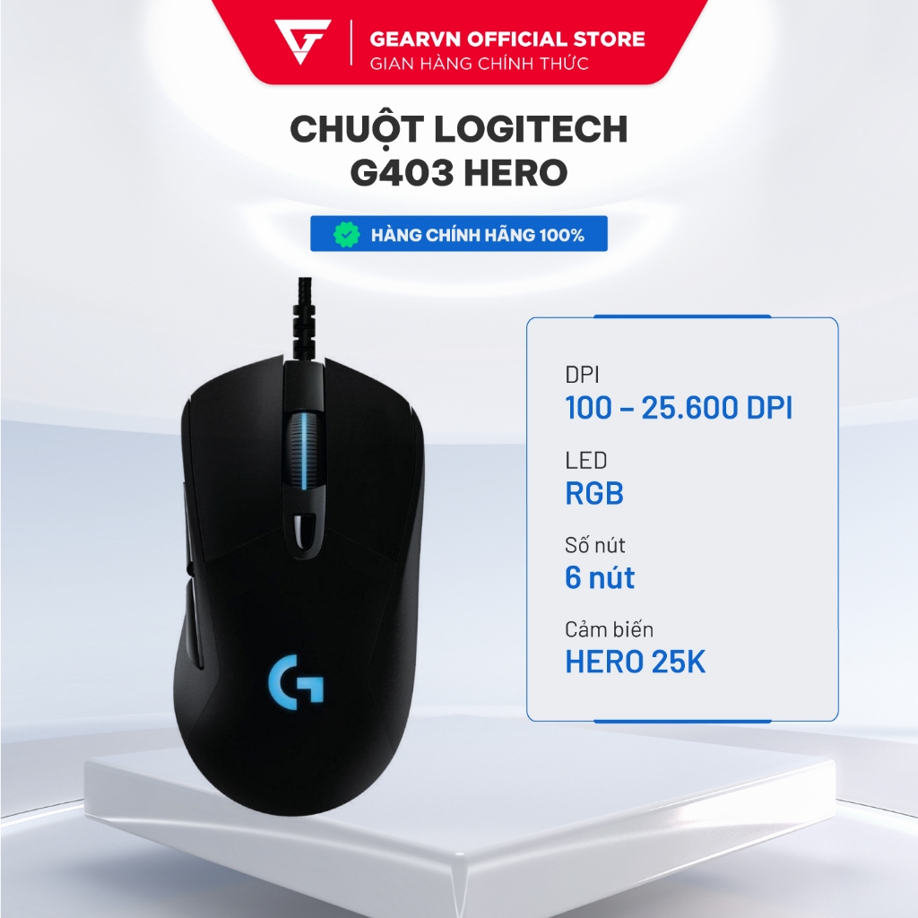 Chuột Logitech G403 HERO