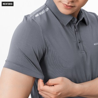 Áo Polo Thể Thao Nam Mentoris, Chất Liệu Coolmax Thấm Hút Tốt, Basic Co Giãn 4 Chiều MPL01