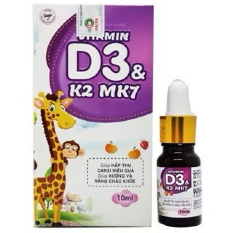 Vitamin D3 K2 MK7 lọ 10ml | Shopee Việt Nam