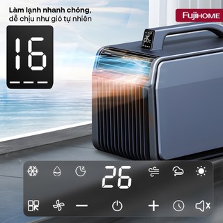 Máy điều hòa mini di động thông minh FUJIHOME PAC06-PRO công nghệ INVERTER - kết nối Bluetooth