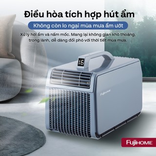 Máy điều hòa mini di động thông minh FUJIHOME PAC06-PRO công nghệ INVERTER - kết nối Bluetooth