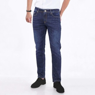 Quần Bò Jeans Skinny Nam màu xanh đen Chỉ Nổi AVOCADO, quần bò co giãn 4 chiều slimfit chất vải bò cao cấp