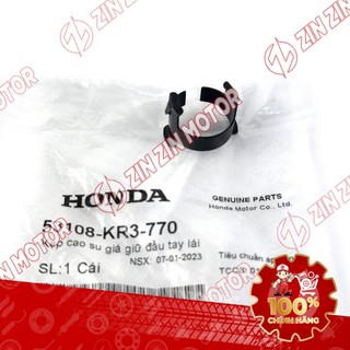 Kẹp Cao Su, Ốc, Lõi Bắt Gù Tay Lái Wave Alpha 2017 - 2023 2024 - 2025 53125-KWW-640, 53102-K57-V00 Chính Hãng - ZZM