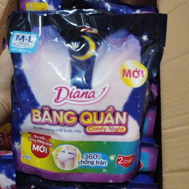 Combo 10 gói băng quần Diana Comfy night