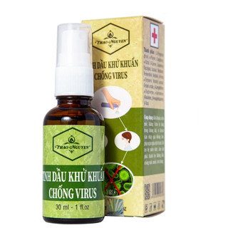 Tinh dầu Thảo Nguyên hương sả chanh 30ml đuổi muỗi và côn trùng, khử khuẩn