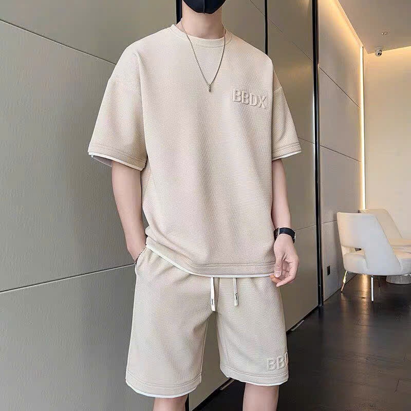 Ảnh Bộ Thể Thao Nam Nữ Dập Nổi BBDX NAD.Đồ Bộ Thể Thao Unisex Chất Tổ Ong Thấm Hút Mồ Hôi Thoáng Mát 2