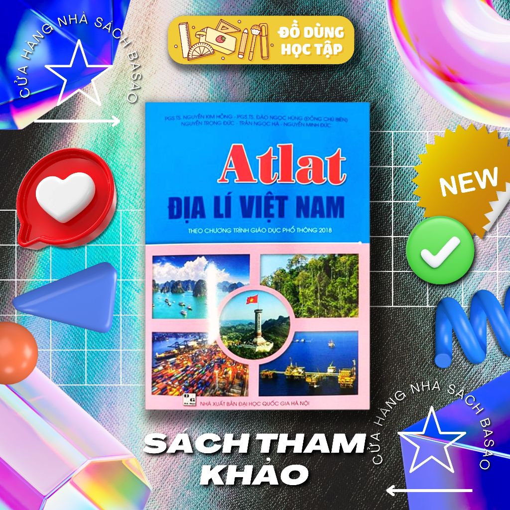 Atlat Địa lí Việt Nam 34 tỉnh thành sáp nhập (Chương trình Mới) Được ...