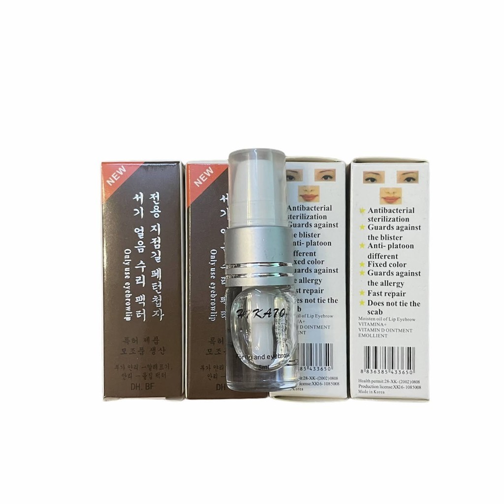 Dưỡng Hikato - Nhật Bản không màu xài cho môi, mày sau xăm 8ml