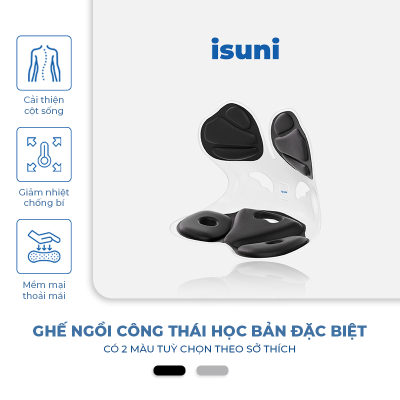 [BẢN ĐẶC BIỆT] Ghế Điều Chỉnh Tư Thế Ngồi Chống Gù Lưng, Ghế Công Thái Học Giảm Đau Mỏi Lưng, Hông
