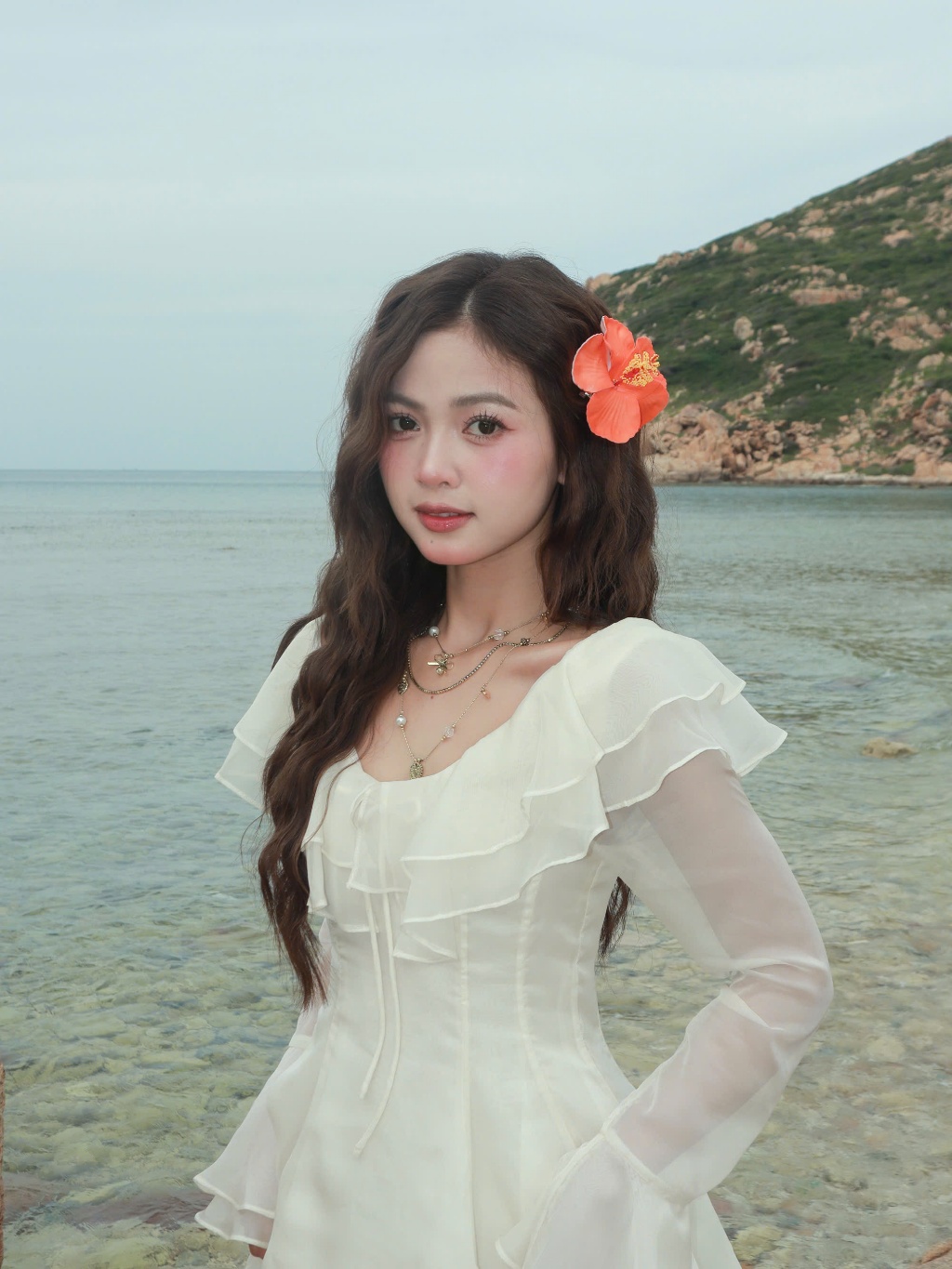 Ảnh Đầm Nữ Mini Thiết Kế Cổ V Phối Bèo Voan Form Ngắn Nữ Tính -  BEVAL DRESS - GOÛT DE JUN 1
