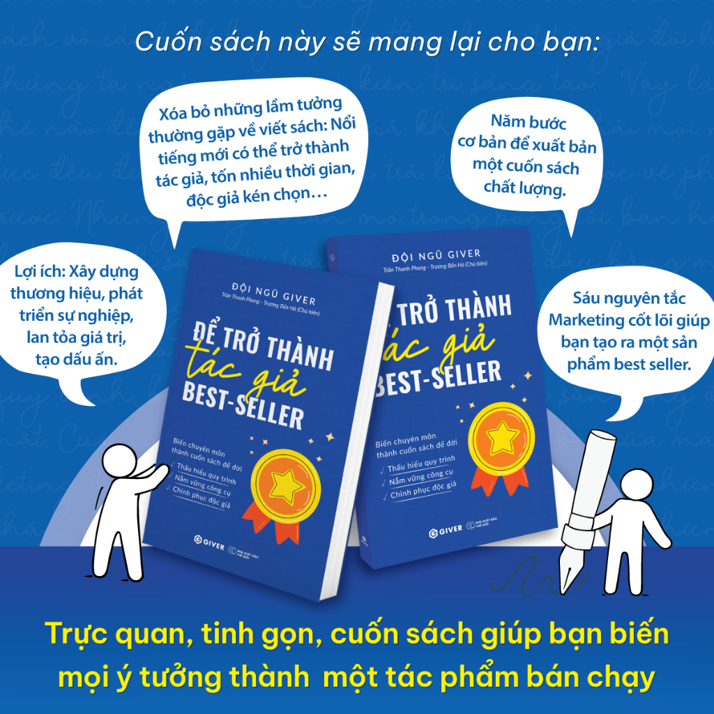 Ảnh Sách - Để Trở Thành Tác Giả Best Seller - Biến Chuyên Môn Thành Cuốn Sách Để Đời 2